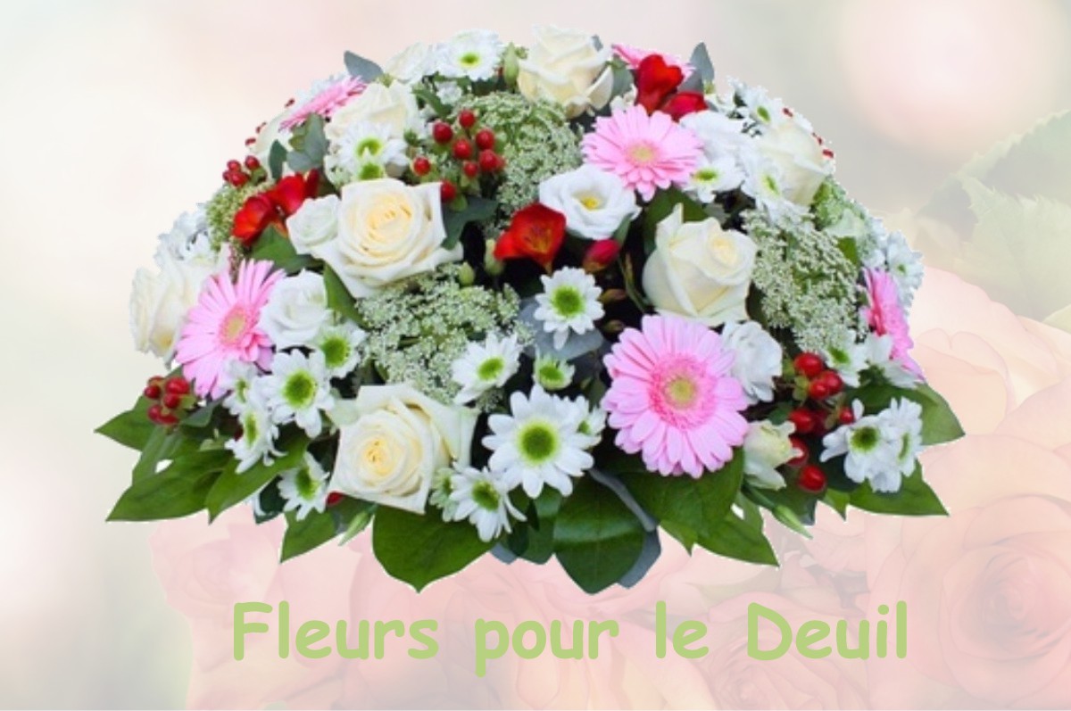 fleurs deuil SENAUD